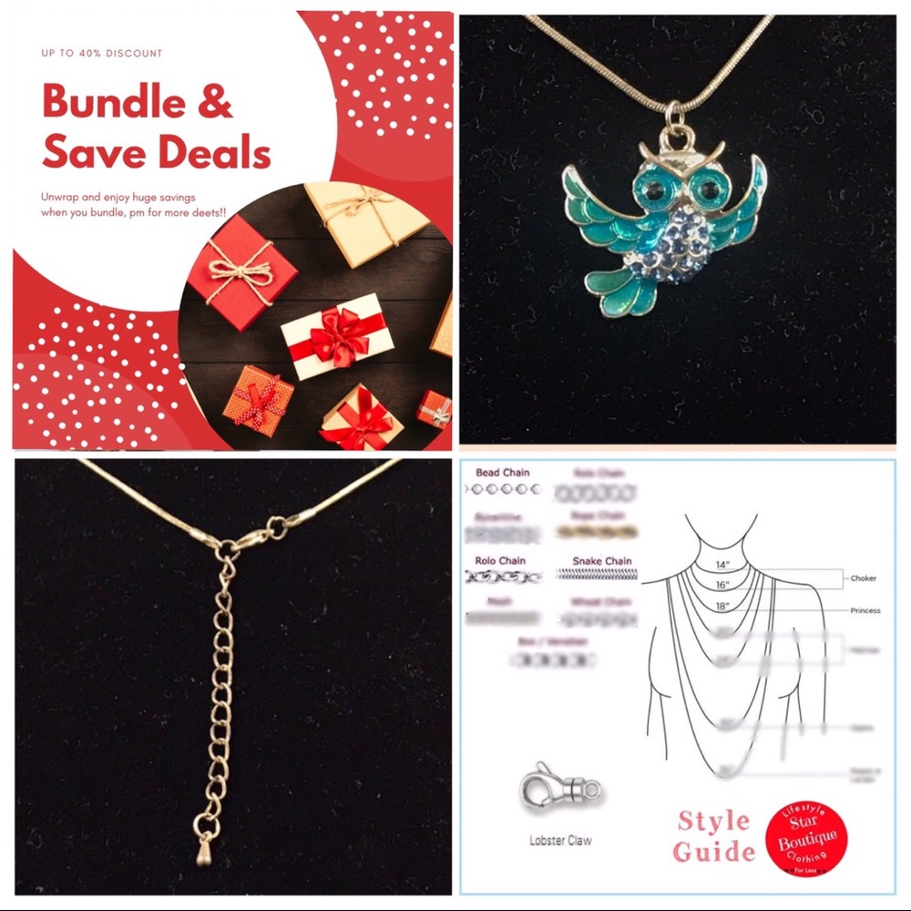 Twilight the owl Pendant & Necklace